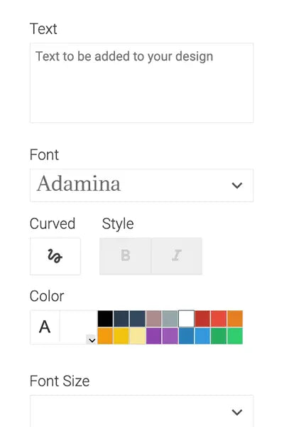 Add text